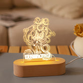 Amitayurdhyana Sutra Illustration Lamp